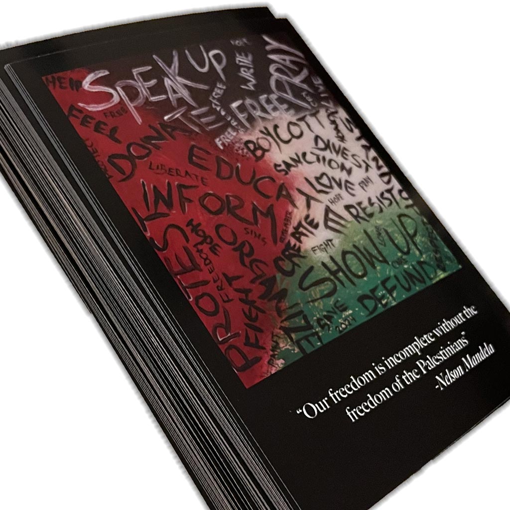 Speak Up for Palestine Postcards (pack of 10)